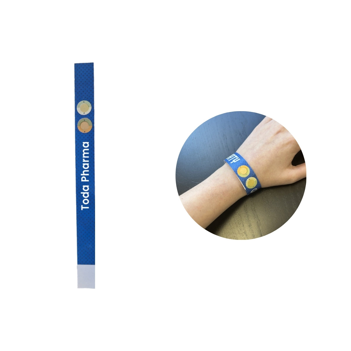 Pack de 10 bracelets test GHB Kétamine Toda Pharma innovation française prévention soumission chimique spiking