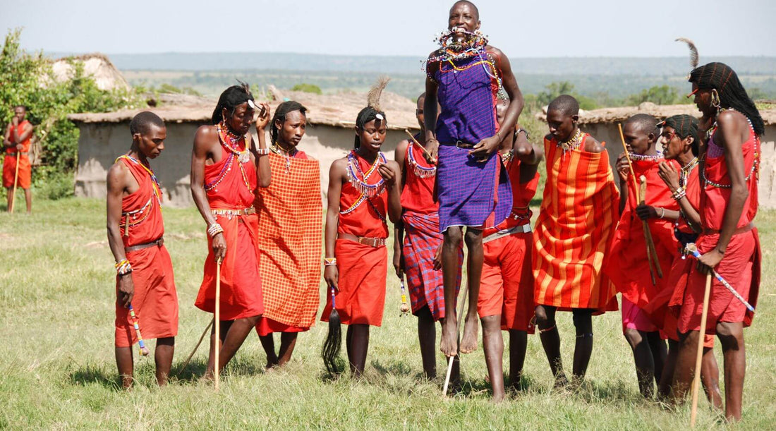 Photo d'une tribu d'afrique