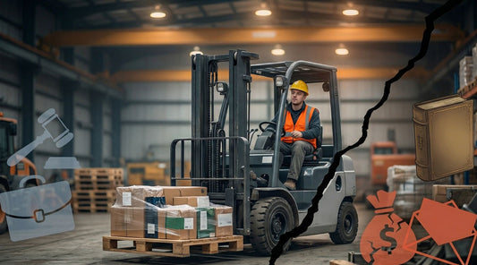 Cariste en entrepôt : prévention, test salivaire et conséquences juridiques d'un accident du travail sous stupéfiants.