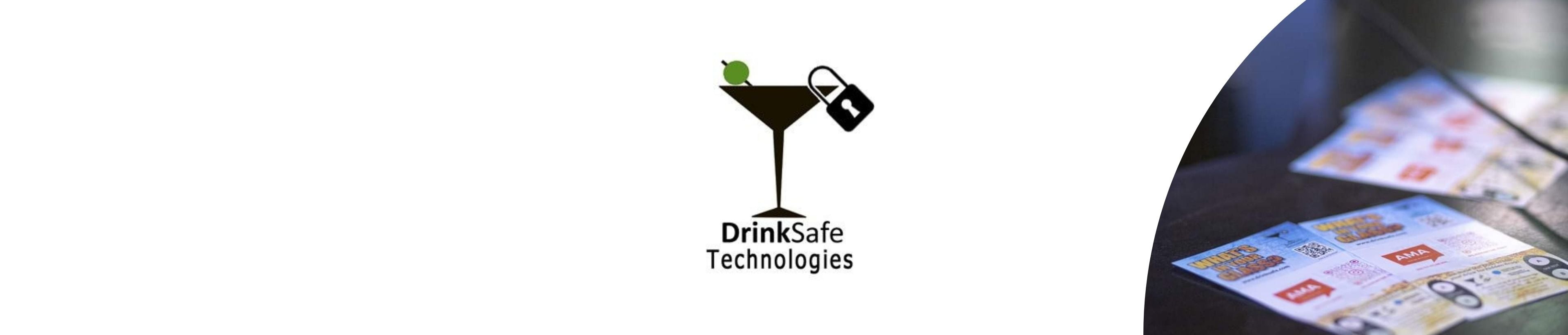 Bannière Drink Safe GHB Detector test logo