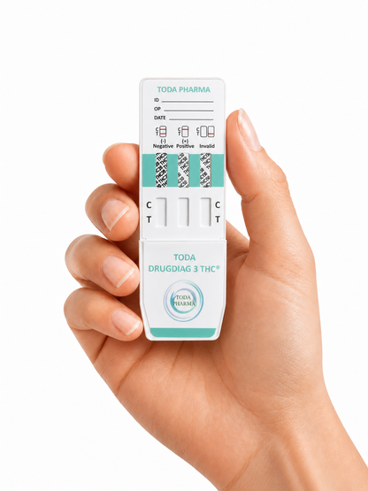 Test Urinario THC (Cannabis) Drugdiag® T con 3 niveles de detección